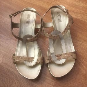 Kevin Cole Reaction Fun Of It Ankle Sandals Sz 7M